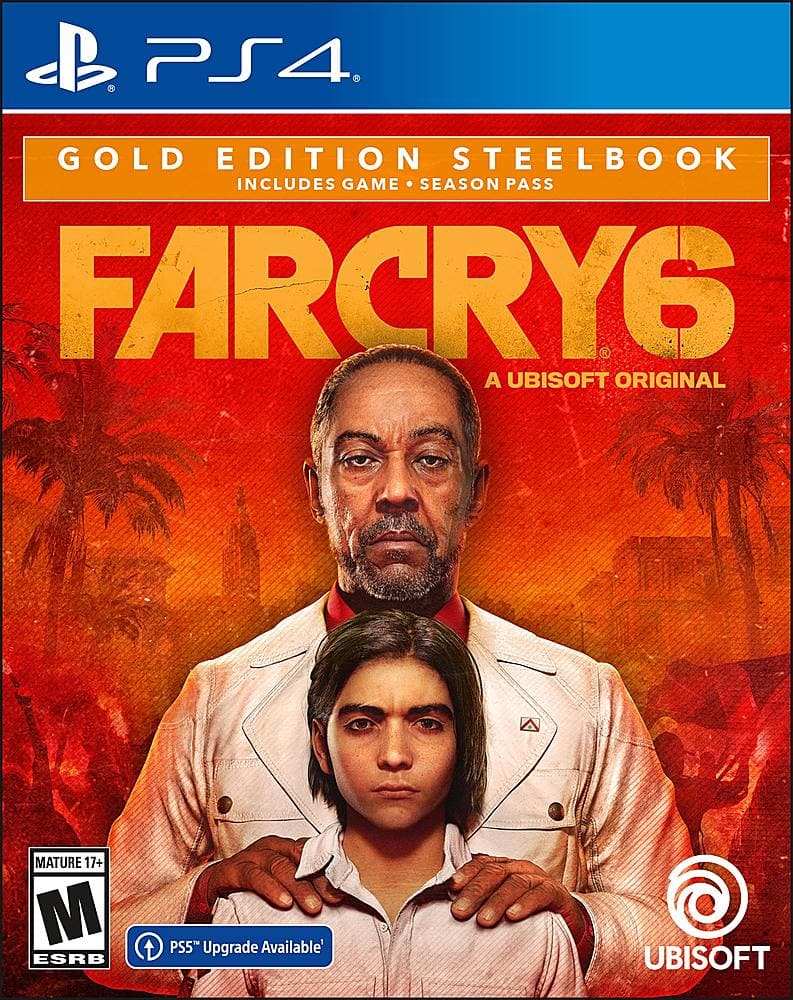  Far Cry 6 PlayStation 4 Standard Edition with Free Upgrade to  the Digital PS5 Version : Ubisoft: Video Games