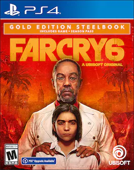 Far Cry 6 Gold Edition SteelBook - PlayStation 5, PlayStation 4