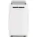 Angle. Honeywell - Honeywell 14,000 BTU (8500 BTU DOE) Dual Hose Portable Air Conditioner with Dehumidifier - White.