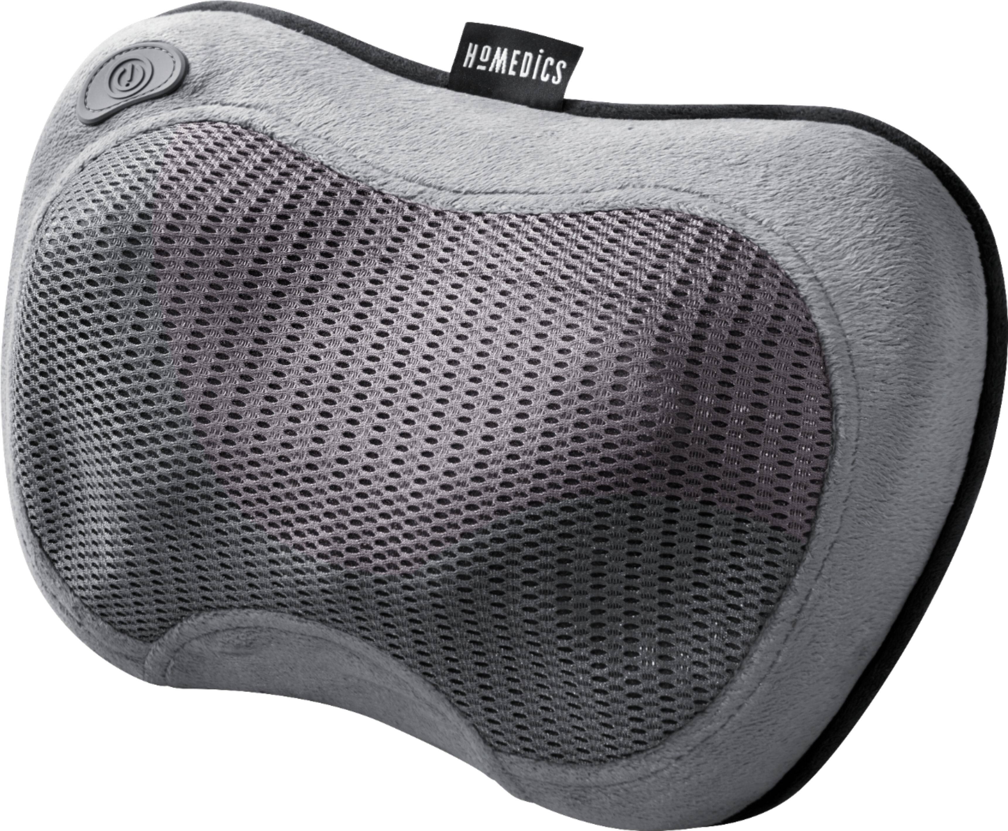 Alt View 12. Homedics - Cordless Shiatsu Massage Pillow with Soothing Heat - Grey.