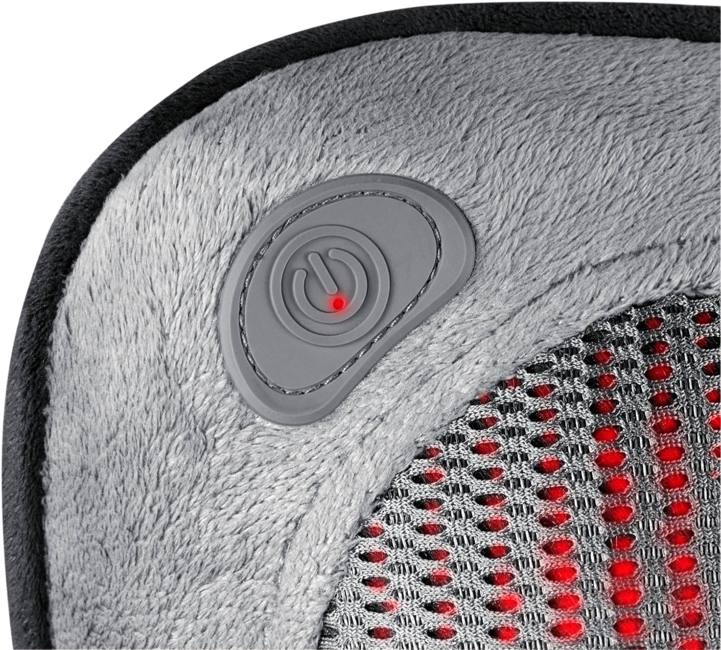 Alt View 13. Homedics - Cordless Shiatsu Massage Pillow with Soothing Heat - Grey.