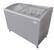 Front. Premium Levella - 10.9 cu. Ft Chest Freezer With Curved Glass Top - White.