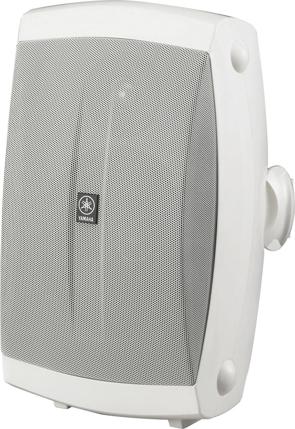 Angle View: Yamaha - 2-Way High-Performance Wall-Mount Outdoor Speakers - White