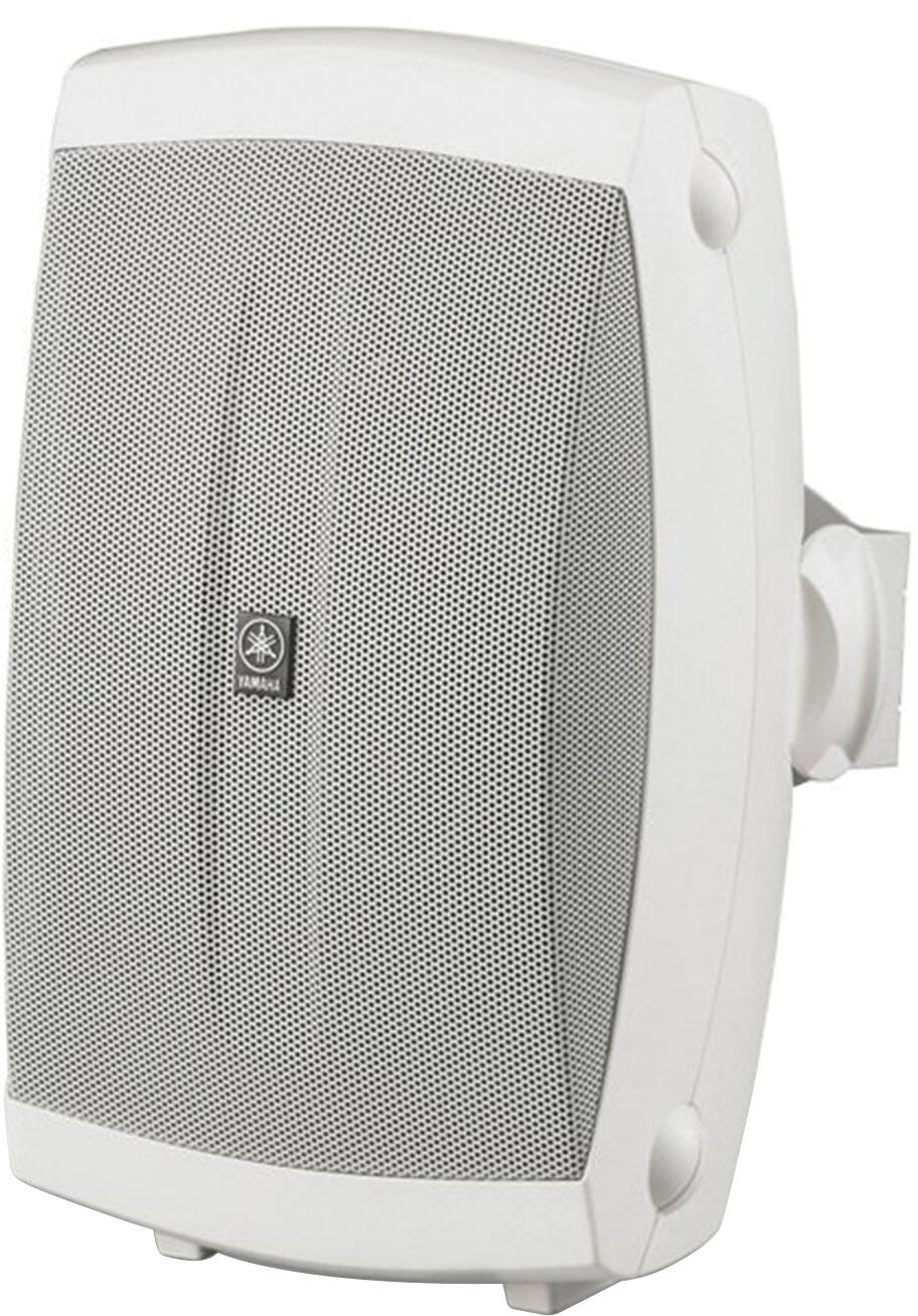 Angle. Yamaha - 120W Outdoor Wall-Mount 2-Way Speakers - White.