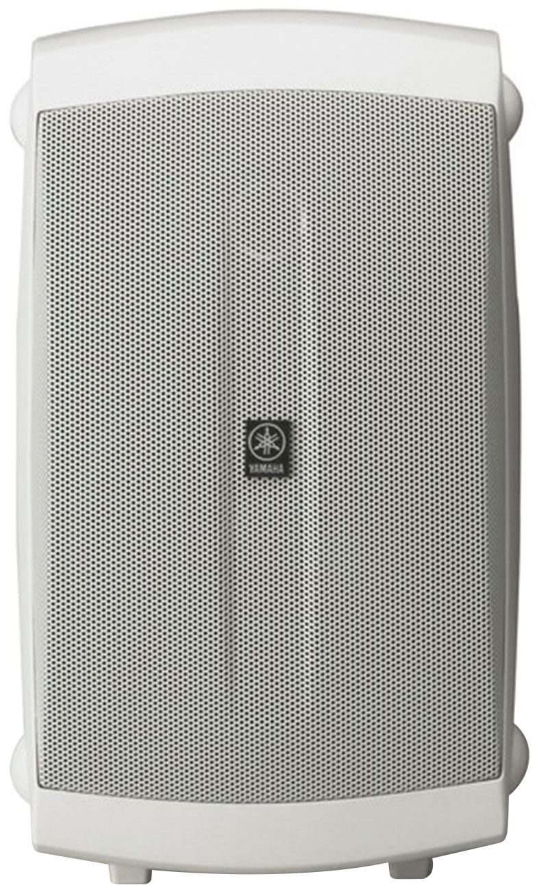 Yamaha - 120W Outdoor Wall-Mount 2-Way Speakers - White