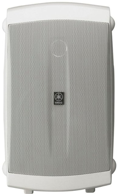 Front Zoom. Yamaha - 120W Outdoor Wall-Mount 2-Way Speakers - White.