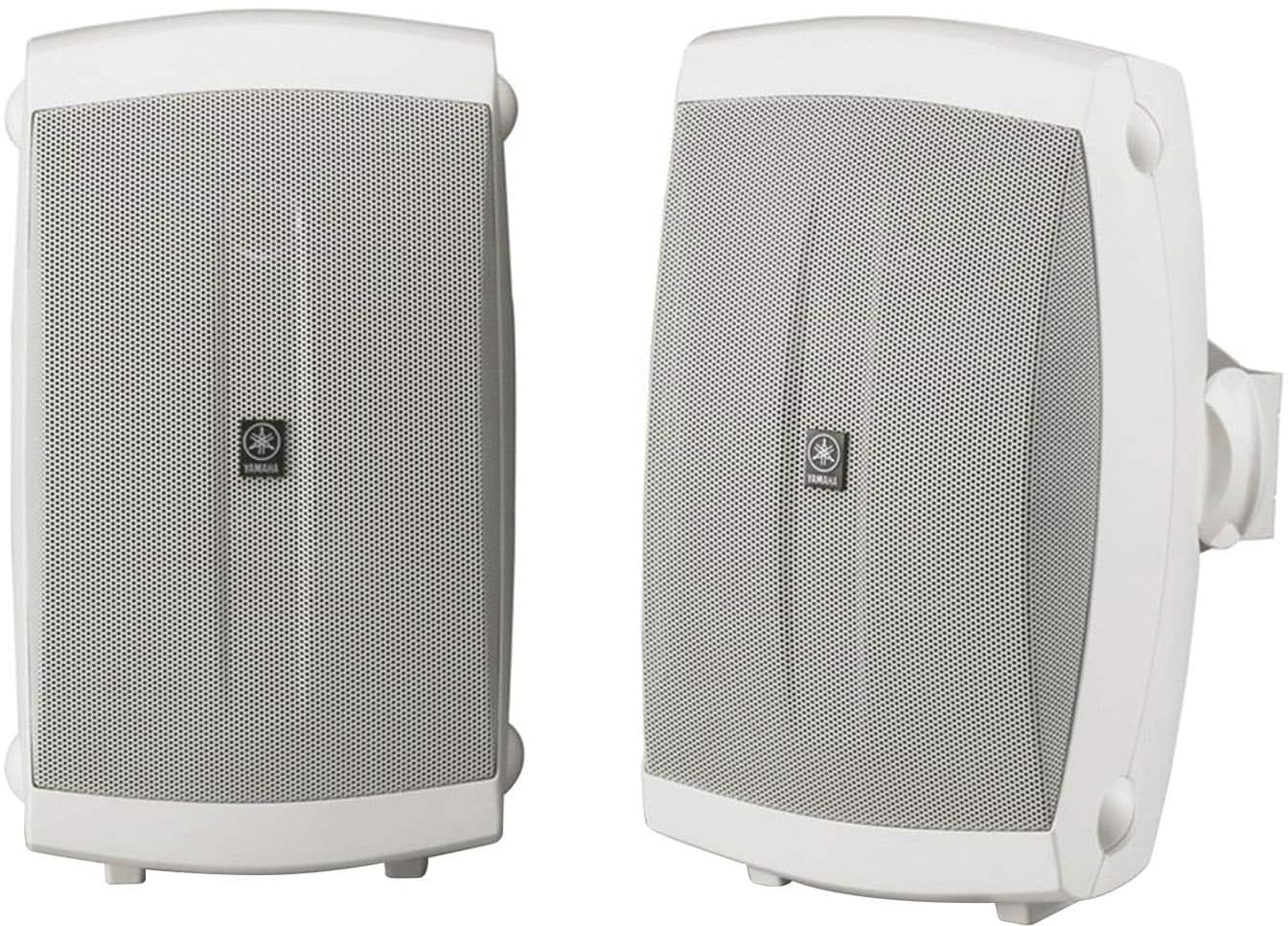 Left. Yamaha - 120W Outdoor Wall-Mount 2-Way Speakers - White.