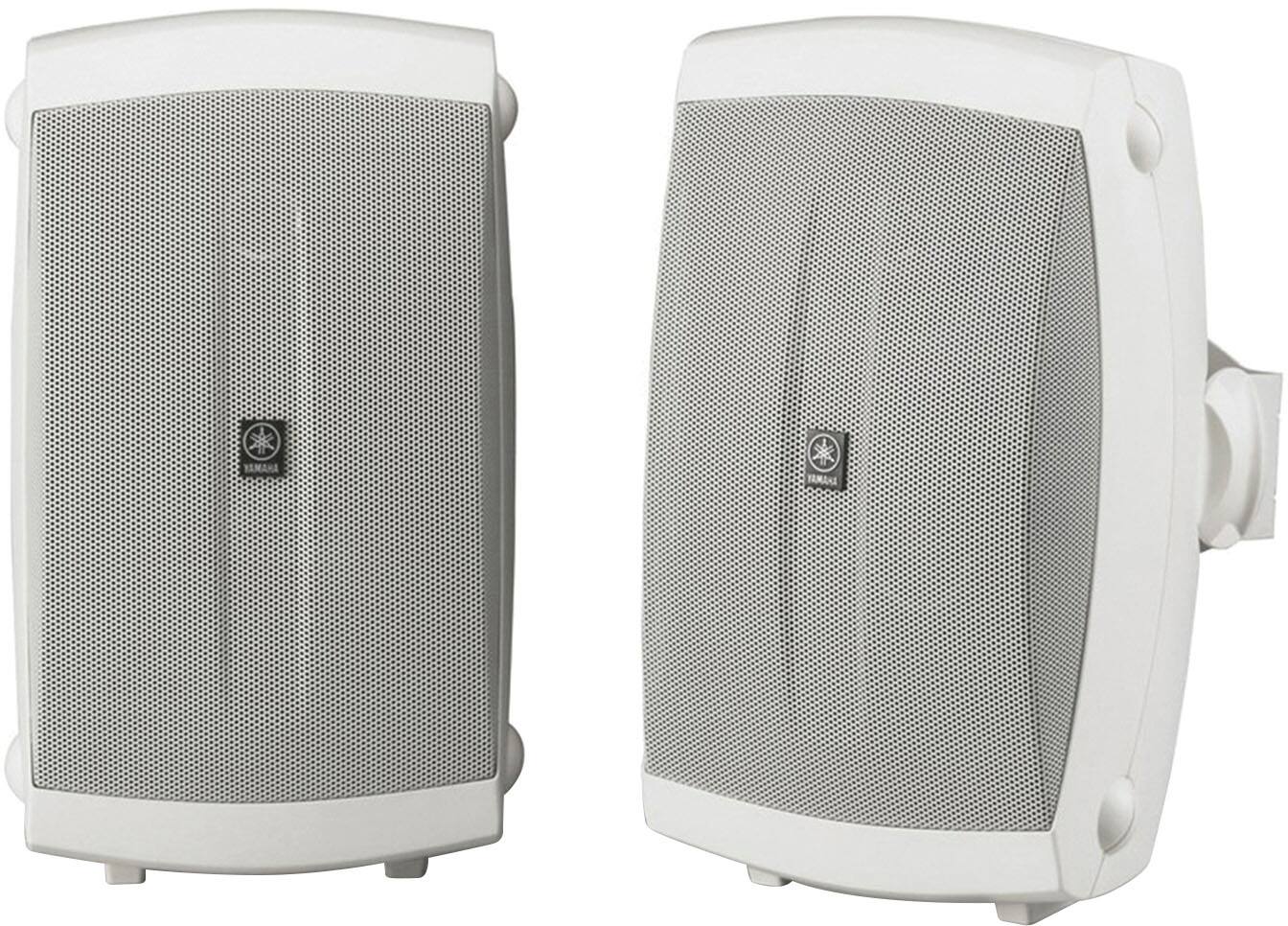 Left. Yamaha - 120W Outdoor Wall-Mount 2-Way Speakers - White.