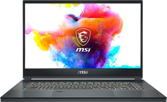MSI – Creator15 15.6″ Gaming Laptop – Intel Core i7 – 16GB Memory – NVIDIA GeForce RTX 2060 – 512GBSolid State Drive – Space Gray with Silver…