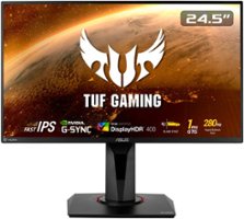 ASUS - TUF 24.5” IPS FHD 280Hz Fast 1ms G-SYNC Gaming Monitor with DisplayHDR™ 400 - Front_Zoom