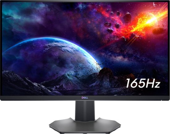 Front Zoom. Dell - S2721DGF 27" Gaming IPS QHD FreeSync and G-SYNC compatible monitor with HDR (DisplayPort, HDMI) - Accent Grey.