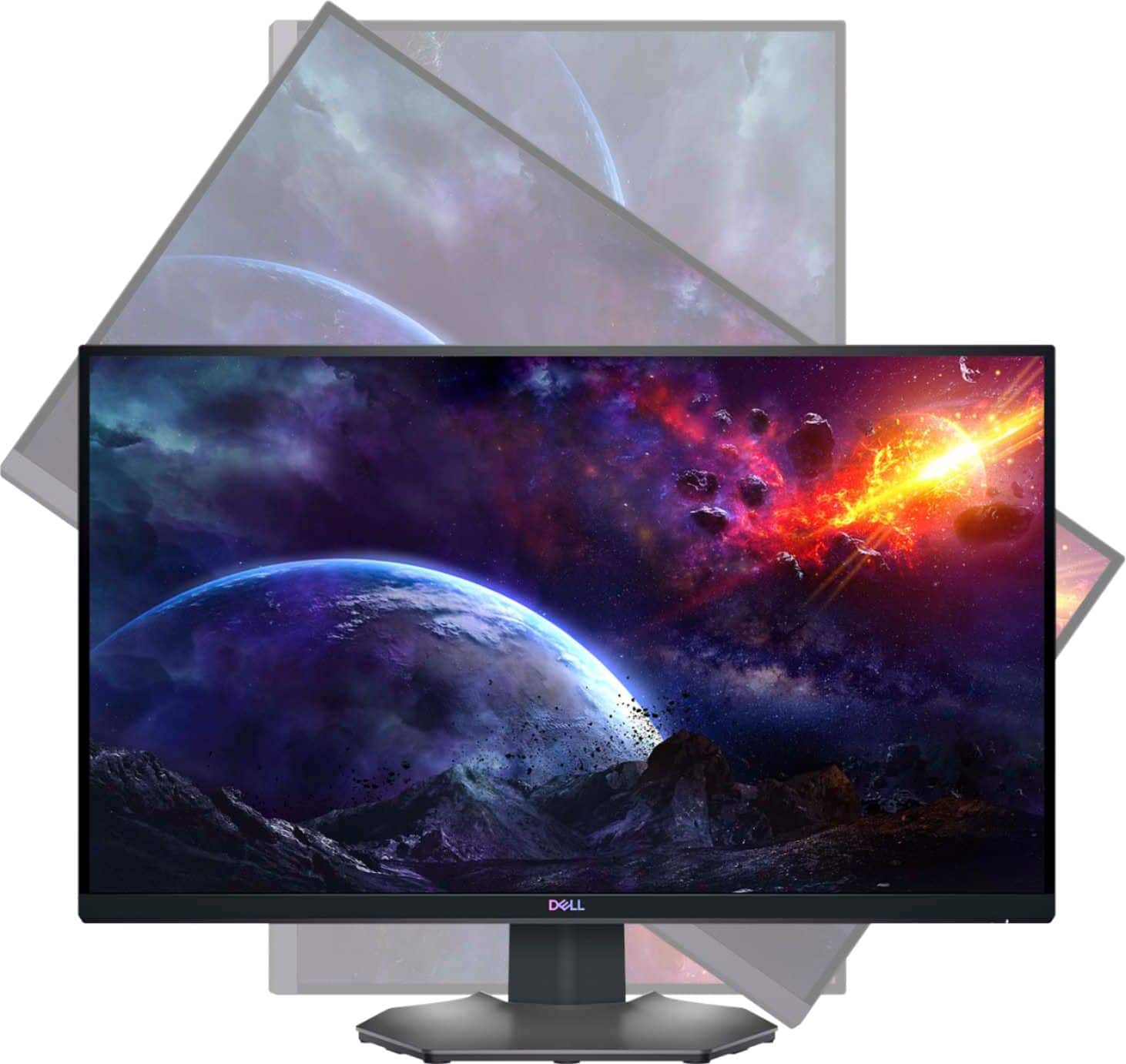 Alt View 1. Dell - S2721DGF 27" Gaming IPS QHD FreeSync and G-SYNC compatible monitor with HDR (DisplayPort, HDMI) - Accent Grey.
