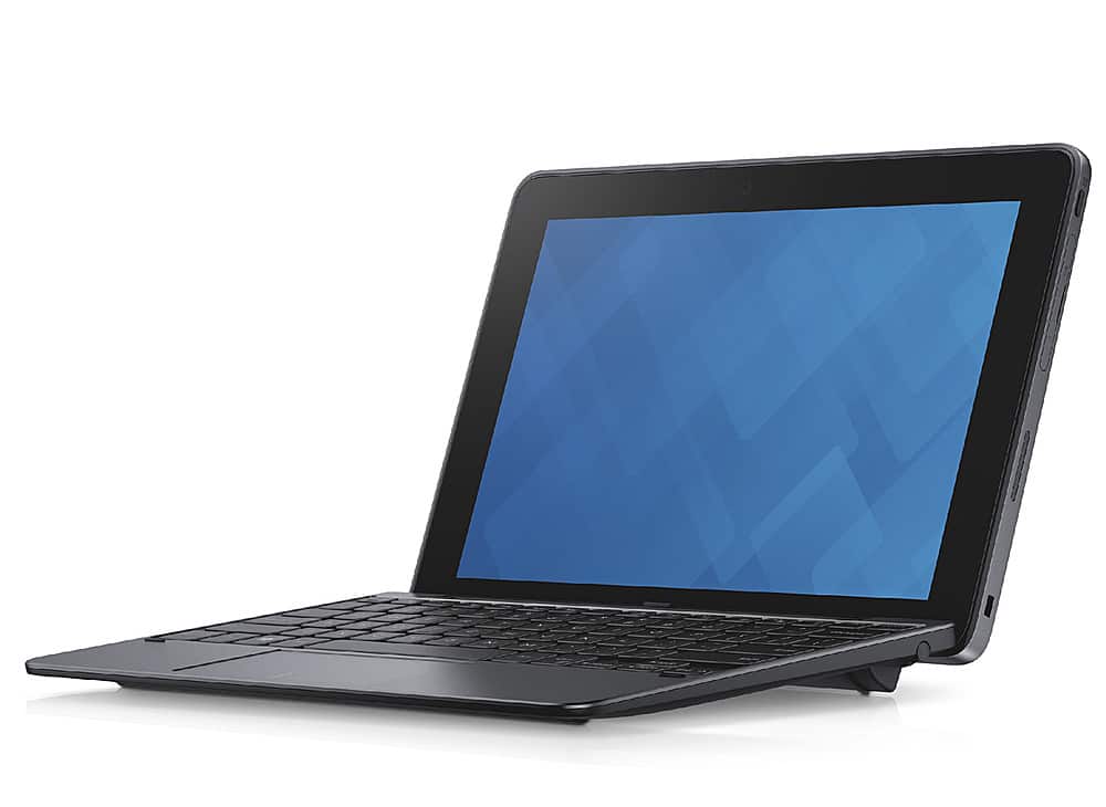 dell venue pro 5056 10 1 2 1 tablet laptop intel atom x5 z8500 4gb memory 64gb hdd pre owned