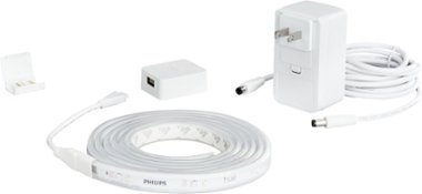 Philips Geek Squad Certified Refurbished Hue Play Gradient Lightstrip 55  White GSRF 560409 - Best Buy