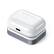 Alt View 11. Satechi - Satechi USB-C Wireless Charging Dock for AirPods - Gray/white.
