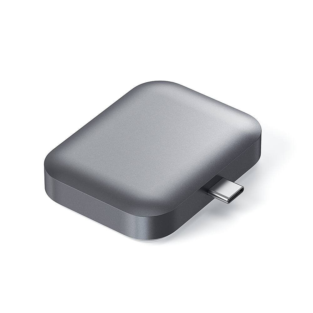 Alt View 17. Satechi - Satechi USB-C Wireless Charging Dock for AirPods - Gray/white.