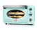Angle. Nostalgia - RTOV2AQ Retro 12-Slice Convection Toaster Oven - Aqua.