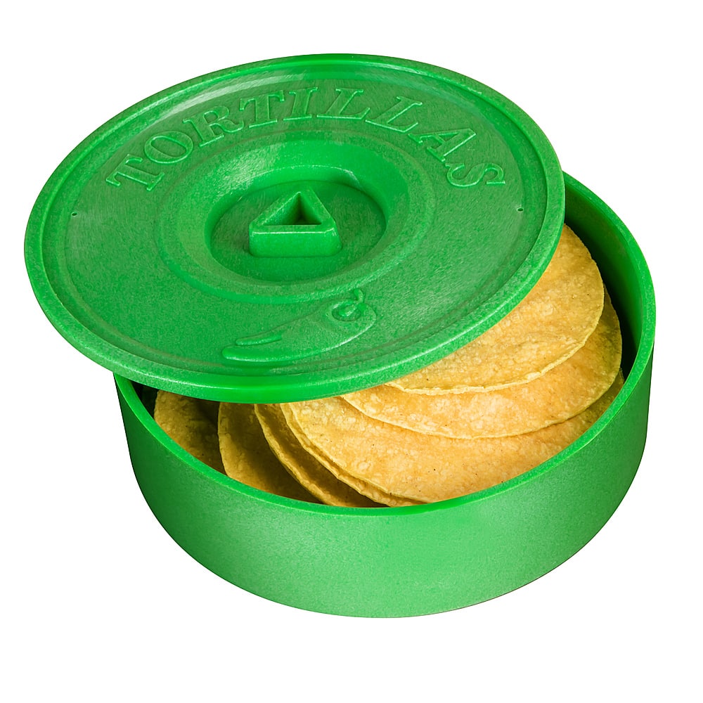 Angle View: Taco Tuesday - TTTW8GR Tortilla Warmer - Green