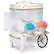 Angle. Nostalgia - SCM525WH Snow Cone Maker - White.