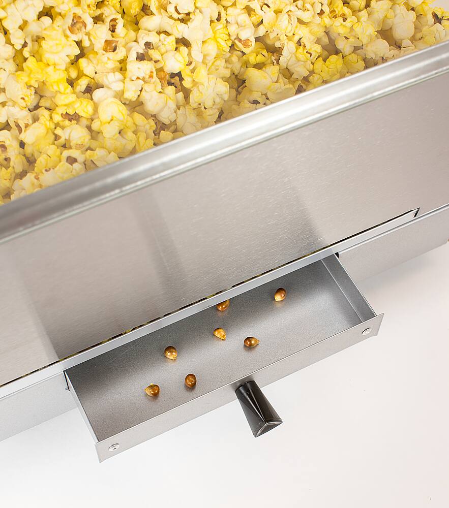 Alt View 11. Nostalgia - CCP510BK 53-In. Vintage 8-Oz. Commercial Popcorn Cart - Black.
