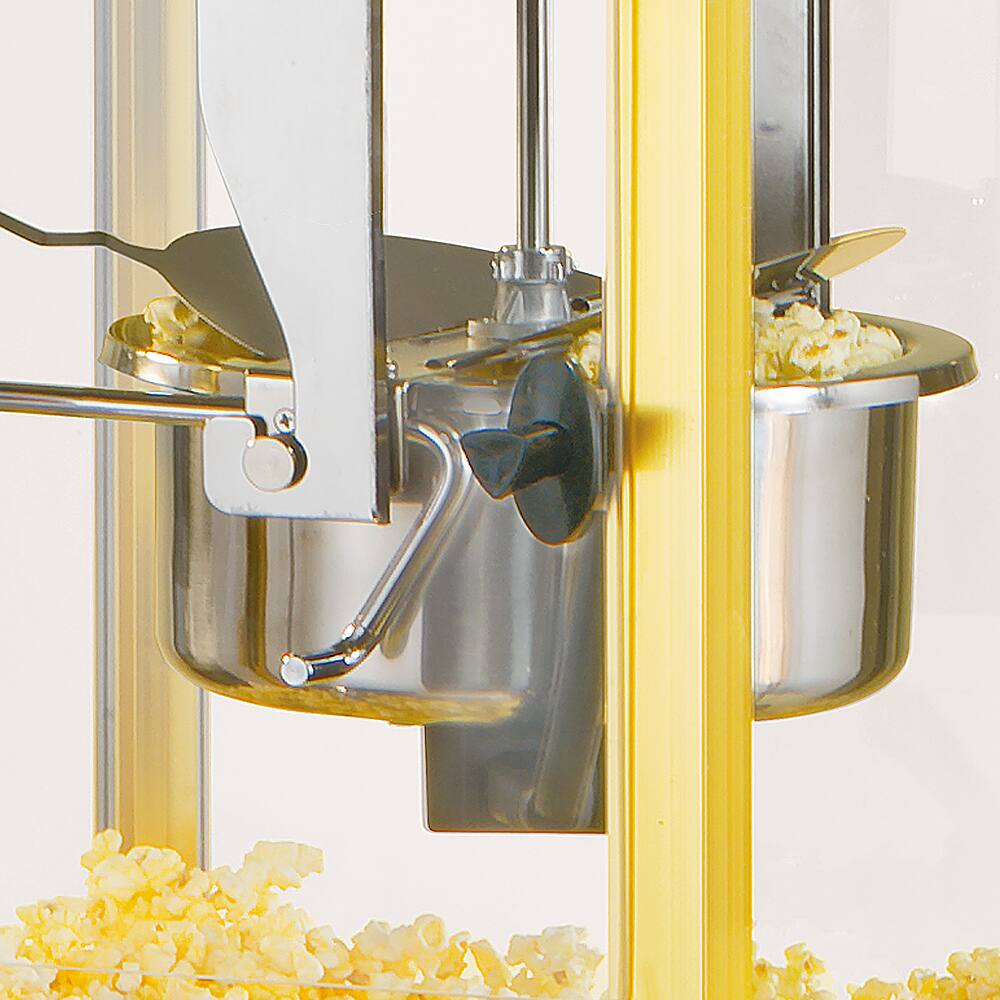 Alt View 13. Nostalgia - CCP510BK 53-In. Vintage 8-Oz. Commercial Popcorn Cart - Black.