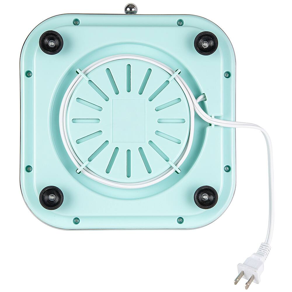 Alt View 15. Nostalgia - CLCM8AQ Classic Retro Hard & Sugar-Free Candy Cotton Candy Maker - Aqua.