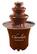 Angle. Nostalgia - CFF3BR 3-Tier 1/2-Pound Chocolate Fondue Fountain - Brown.