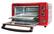 Alt View 11. Nostalgia - RTOV2RR Retro 12-Slice Convection Toaster Oven - Retro Red.