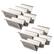 Alt View 11. Taco Tuesday - TTTH4SS 4-Piece Taco Holder Set - Stainless Steel.