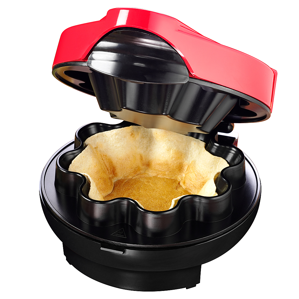 Angle View: Taco Tuesday - TTTB1RD Baked Tortilla Bowl Maker - Red