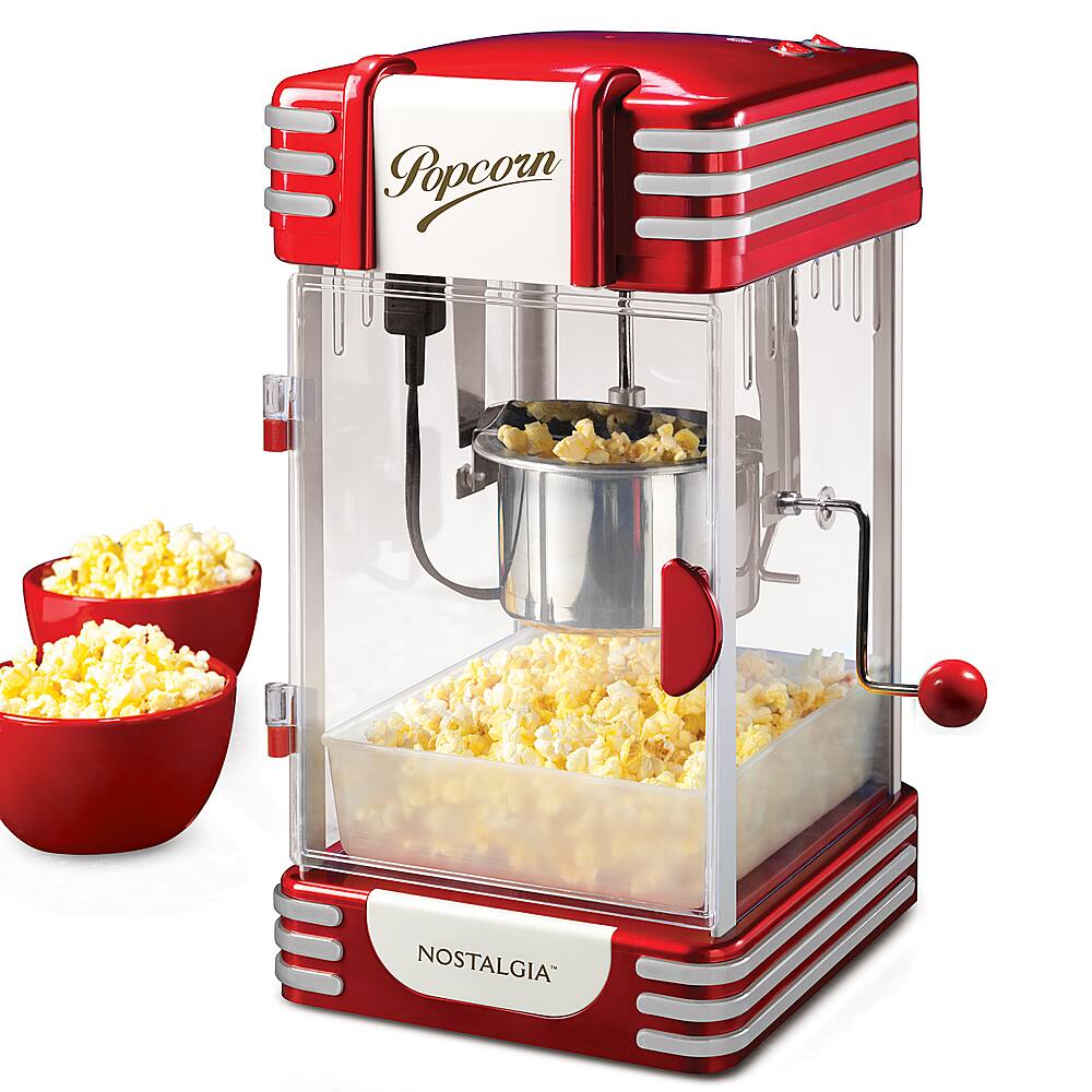 Nostalgia PC530CTRR Retro 2.5-Ounce Popcorn Cart Red PC530CTRR - Best Buy