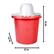 Alt View 12. Nostalgia - ICMP4RD 4 Qt. Electric Ice Cream Maker - Red Bucket.