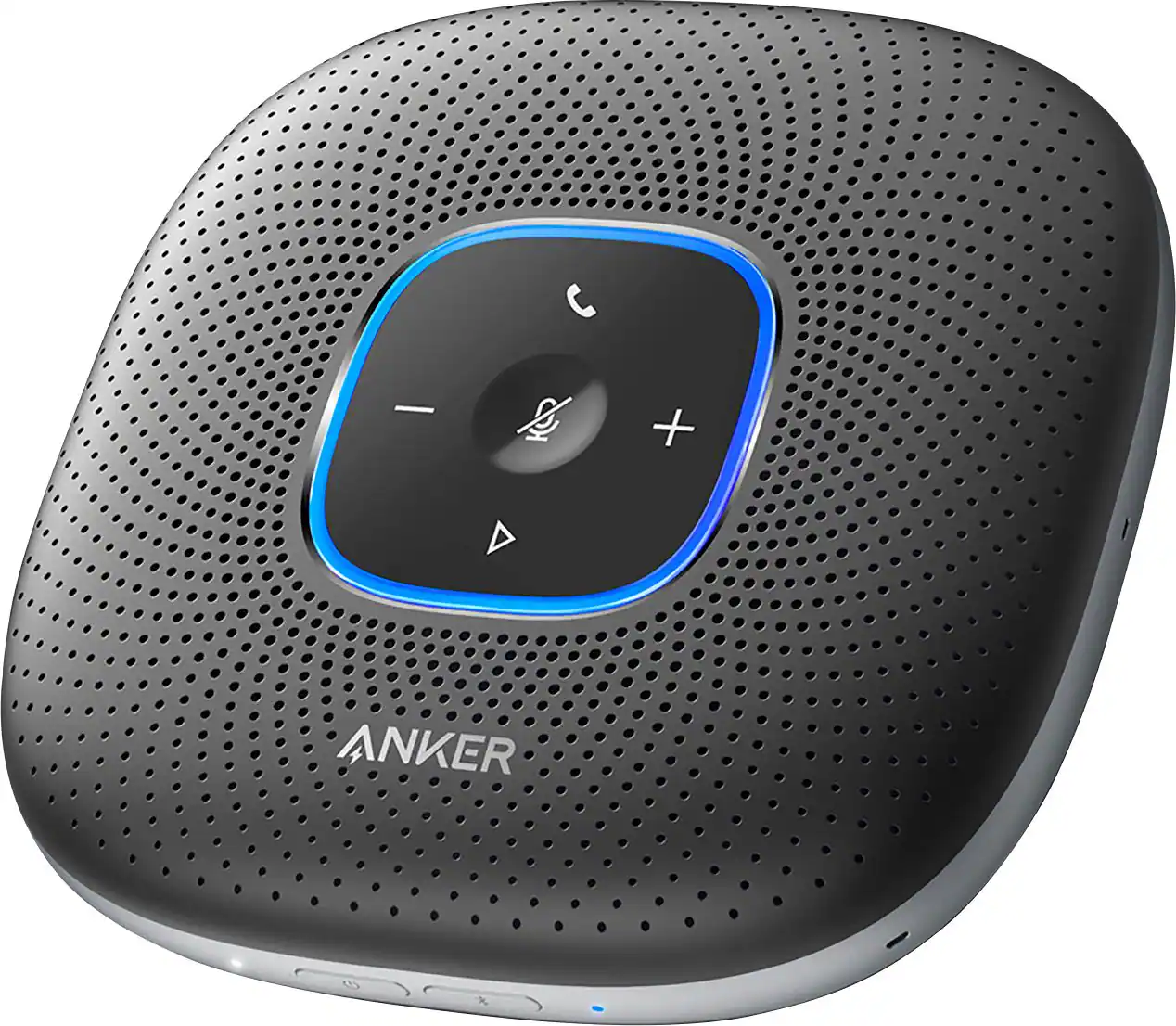 Angle. Anker - PowerConf Bluetooth Speakerphone Conference Speaker - Black.