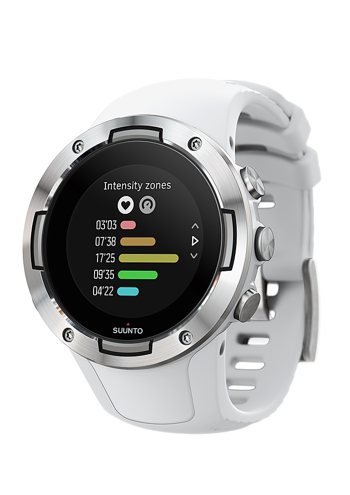 Angle View: SUUNTO - 5 Sports Tracking watch with GPS & Heart Rate - White