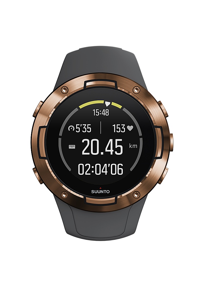 SUUNTO - 5 Sports Tracking watch with GPS & Heart Rate - Graphite Copper