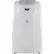 Front. AireMax - 500 Sq. Ft 8,000 BTU Portable Air Conditioner with 11,000 BTU Heater - White.