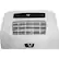 Left. AireMax - 500 Sq. Ft 8,000 BTU Portable Air Conditioner with 11,000 BTU Heater - White.