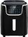 Front. PowerXL - 7qt. Digital Steamer Air Fryer - Black.