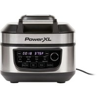 PowerXL 12-in-1 6qt 1550W Grill Air Fryer Combo (PXLGAFC)
