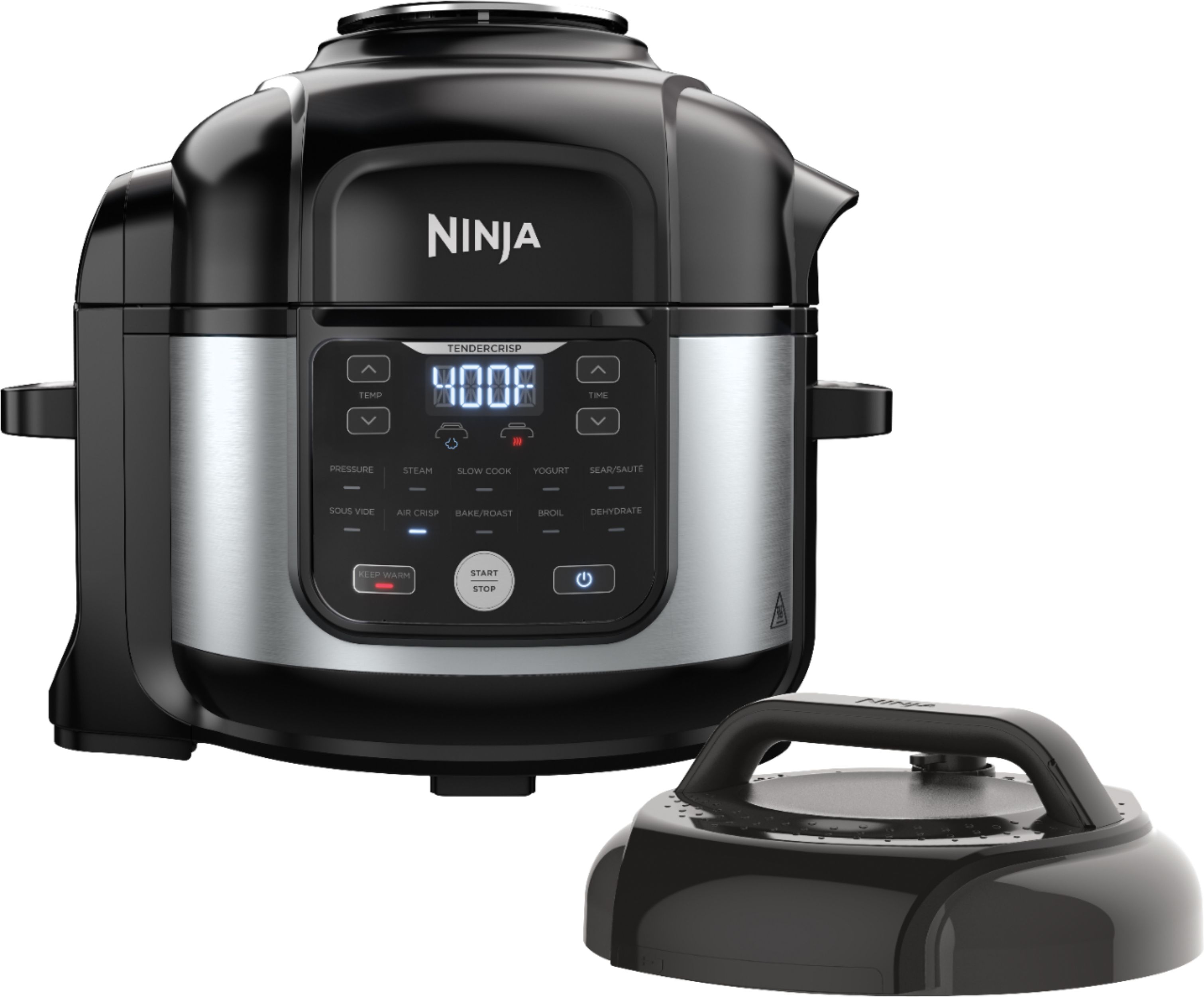Ninja Foodi 11-in-1 6.5-qt Pro Pressure Cooker + Air Fryer with Stainless  finish, FD302 Stainless Steel FD302 - Best Buy