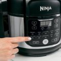 Alt View 11. Ninja - Foodi 11-in-1 6.5-qt Pro Pressure Cooker + Air Fryer with Stainless finish, FD302 - Stainless Steel.