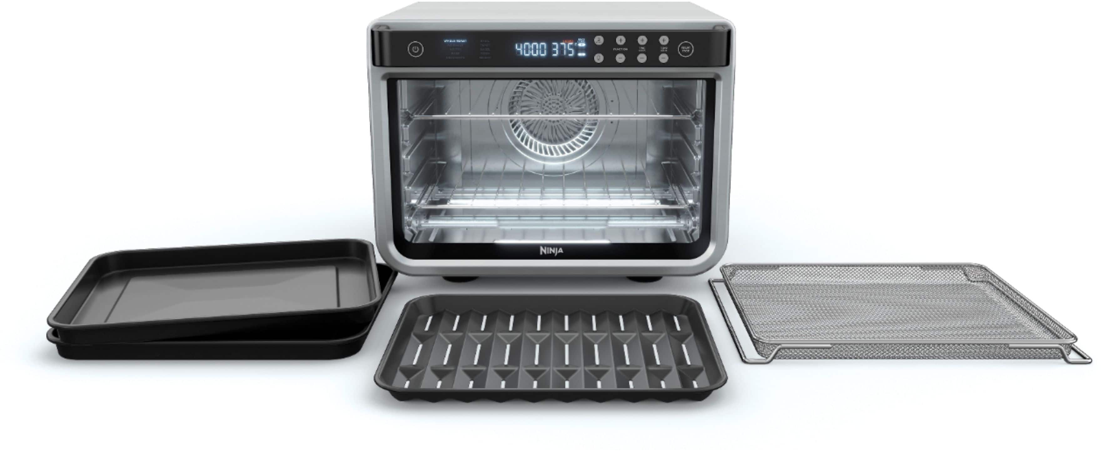 Alt View 11. Ninja - Foodi 10-in-1 XL Pro Air Fry Oven, Dehydrate, Reheat - Stainless Steel.