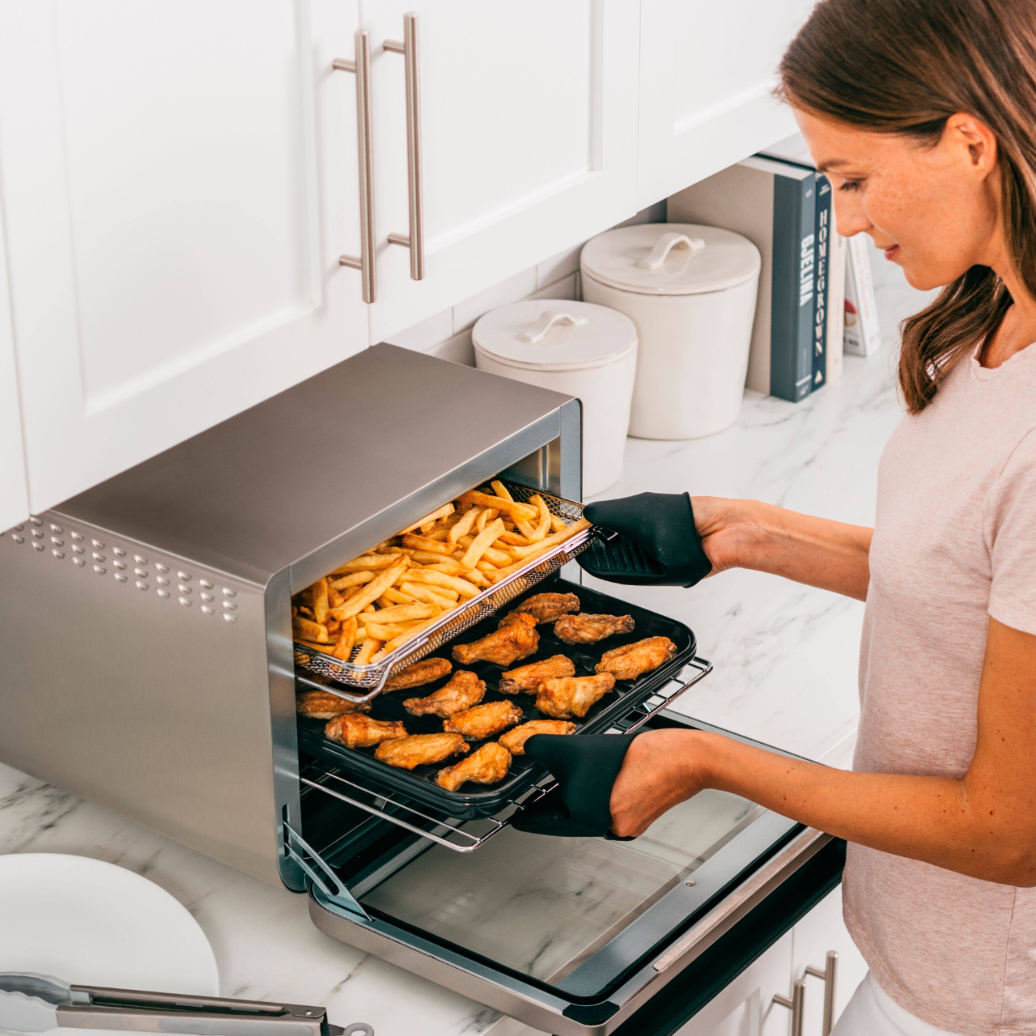 Alt View 13. Ninja - Foodi 10-in-1 XL Pro Air Fry Oven, Dehydrate, Reheat - Stainless Steel.