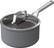 Angle. Ninja - Foodi NeverStick Premium 2 1/2-Quart Saucepan with Glass Lid - Gray.