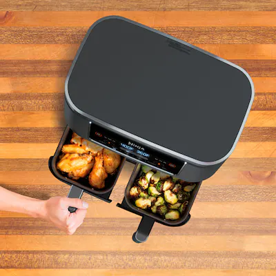 Ninja Foodi 4-in-1 Dual Zone Air Fryer 7.6L AF200EU Ninja Foodi 4-in-1 Dual Zone Air Fryer 7.6L AF200EU