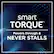 Smart TM TORQUE Powers through & Never Stalls