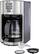 Angle. Mr. Coffee - 12-Cup Coffee Maker with Rapid Brew System - Stainless Steel.