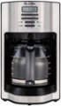 Front Zoom. Mr. Coffee - 12-Cup Coffee Maker with Rapid Brew System - Stainless Steel.