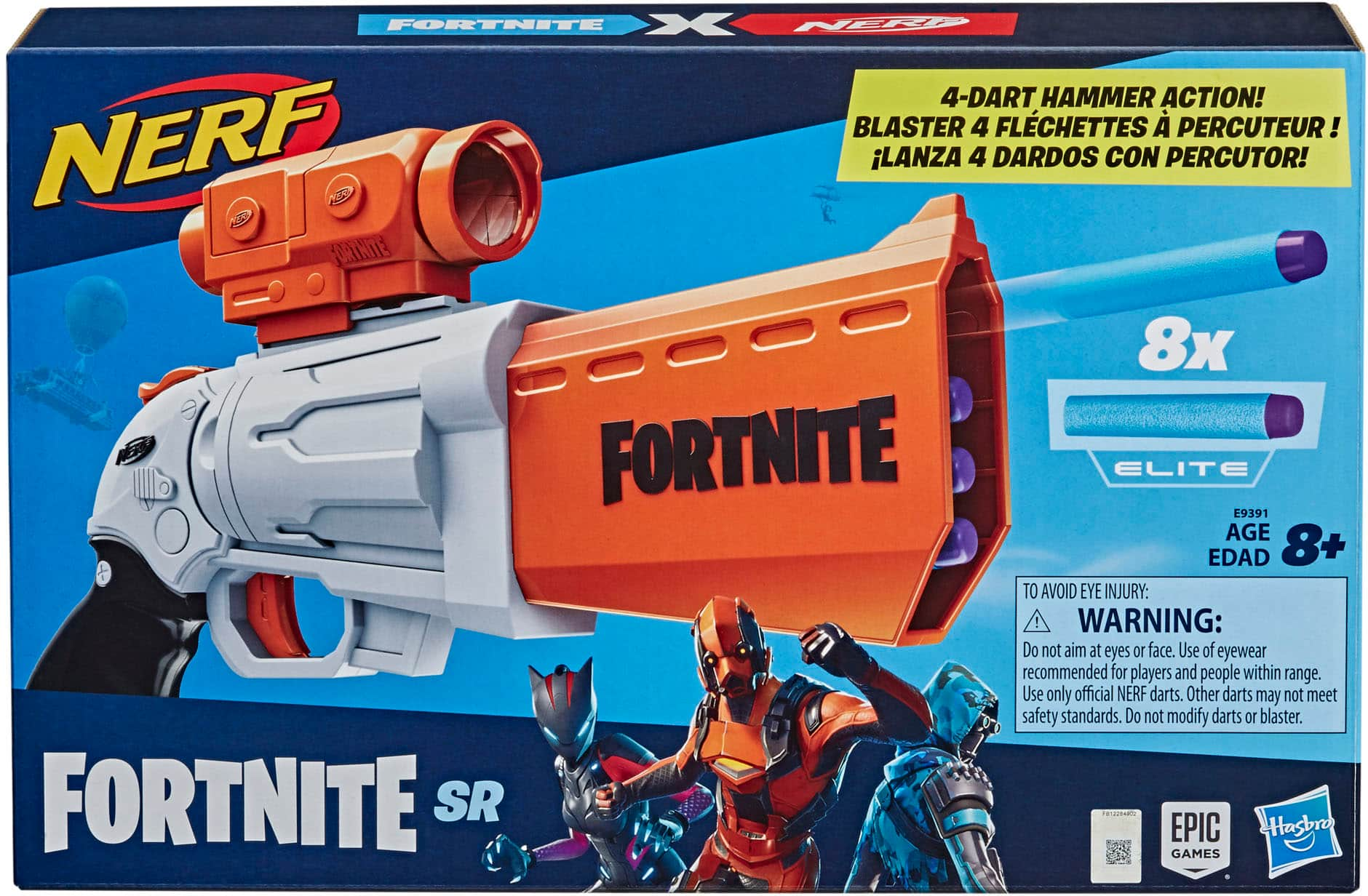 Nerf Fortnite SR Blaster E9391 - Best Buy