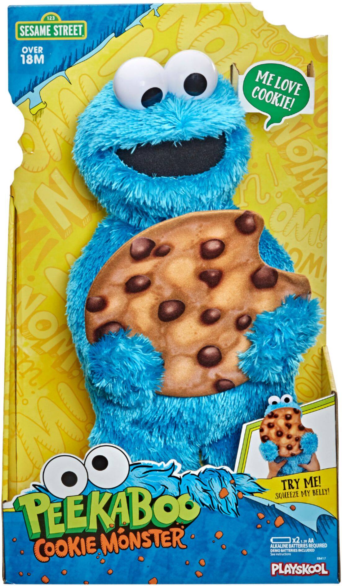 Alt View 12. Sesame Street - Peekaboo Cookie Monster.